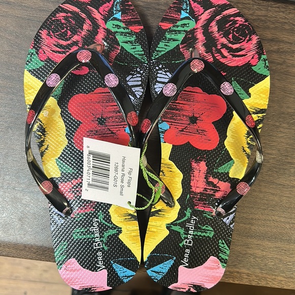 Vera Bradley - Flip Flops (Havana Rose) - Picture 2 of 5